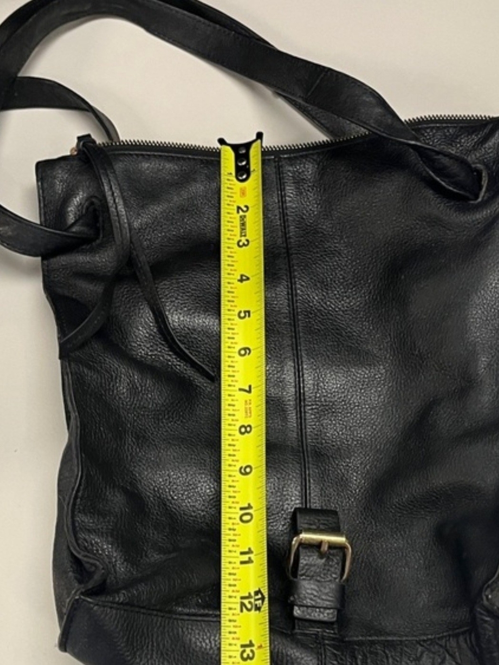 KOOBA FAIRFIELD Black Leather Convertible Backpack - Picture 14 of 16